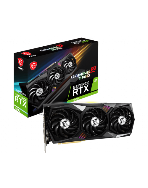 MSI GeForce RTX 3080 Gaming Z Trio 12GB GDDR6X LHR Graphics Card